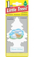 MAgic tree "little tree" deodorante per auto in tessuto bianco - pezzi 10