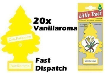 Magic Tree "Little Tree" deodorante per auto profumato alla vaniglia - pezzi 20