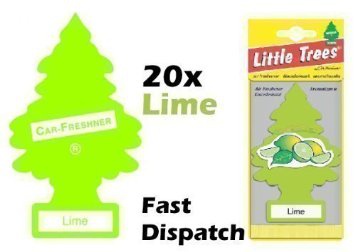Magic Tree "Little Tree" Deodorante Per Auto Profumo Di Lime - Confezione 20 Pezzi