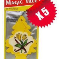 Magic Tree x5 Little Vanillaroma Deodorante Auto