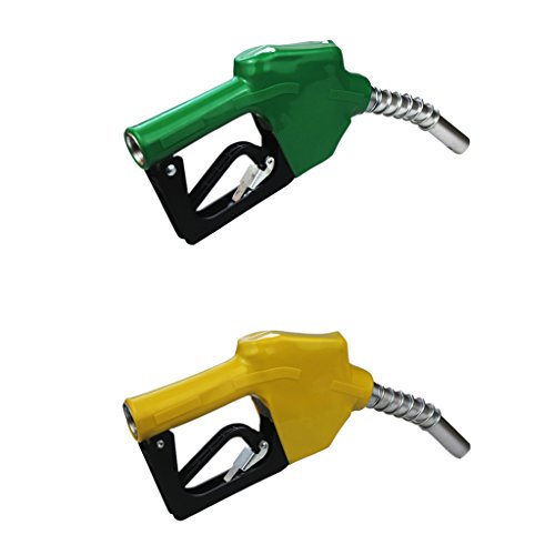MagiDeal Distributore Automatico Consegna Ugello Pistola Per Combustibile Benzina Diesel Auto - Verde
