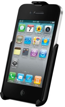 Mascherina Cradle (culla) HOLDER per Apple iPhone 4 e iPhone 4S - RAM-HOL-AP9U