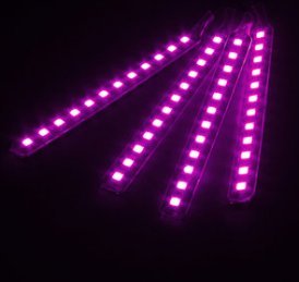 MASUNN 4 in1 5050SMD LED interno atmosfera striscia luce neon lampada bar auto SUV Kit-rosa