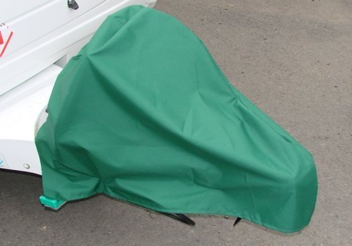 Maypole 9256 - Telo di copertura per gancio traino, colore: Verde