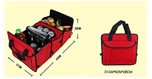 Medifier multiuso tessuto Oxford pieghevole auto cargo Storage Case sturdy Storage – pieghevole, per viaggi campeggio