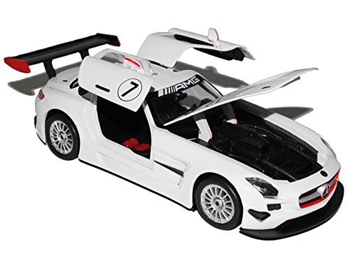 MERCEDES-BENZ SLS AMG GT3 GT 3 Bianco 1/24 Motormax modello auto auto