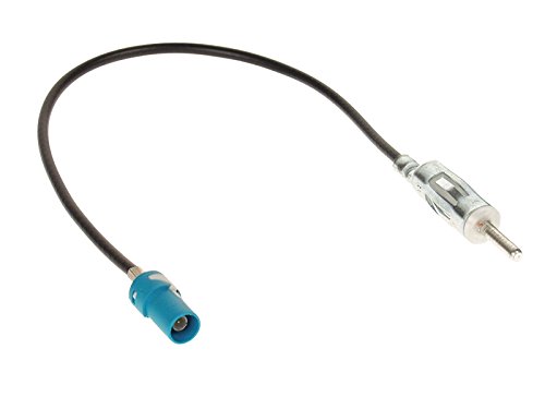 Mercedes Viano 04 – 06 2 DIN auto Radio Incasso Set in originale Plug & Play qualità con radio antenna Adapter, cavo di collegamento, accessori e mascherina per autoradio/Telaio di montaggio nero