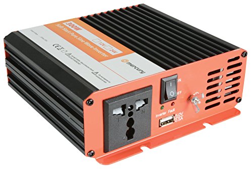 Mercury IPS300 – 12 300 W 12 V Pure Sine inverter – nero/arancione