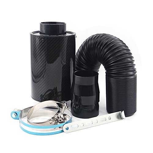 Mesllin Air box, sistema di aspirazione aria fredda in fibra di carbonio, serie 76 mm
