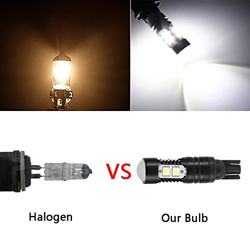 Mesllin LED girare luci luci di segnalazione ad alta potenza ultra luminoso 50 W CREE Fog Light bulbs Back up Reverse luci, luci di parcheggio, T10