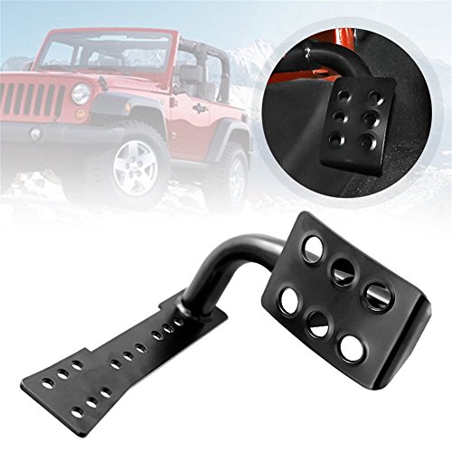 Metal Dead Pedal Pad Left Side Poggiapiedi Kick Panel Car Vehicle Refitting Accessori Per Jeep JK Wrangler Unlimited
