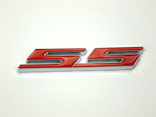 metallo emblema adesivo Super Sport SS Rosso