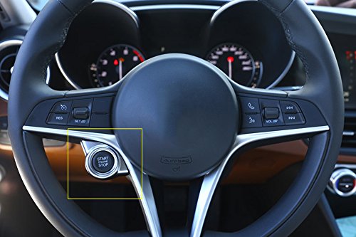 METYOUCAR ABS cromato opaco interior Start Engine stop cover Trim auto Accessories