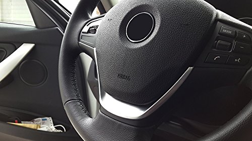 Metyoucar Steering Wheel decorazione strisce Trim – in plastica opaca, Direct Fit