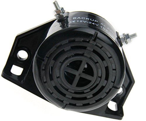 Micro Trader - Segnalatore acustico di retromarcia per autoveicoli, 12/24 V, impermeabile, CE