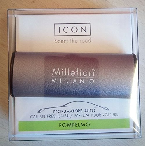 Millefiori Milano 16 CAR55 pompelmo deodorante per auto Icon, metallizzato opaco