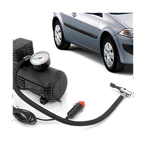 Mini compressore ad aria portatile di qualità 12 V, pressione 300 PSI, per gonfiare palloni e pneumatici per bici e auto