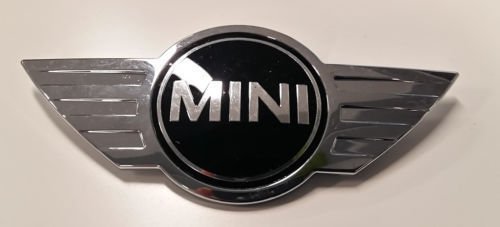 Mini One Cooper D B S F55 F56 F57 anteriore cofano emblema distintivo logo Genuine