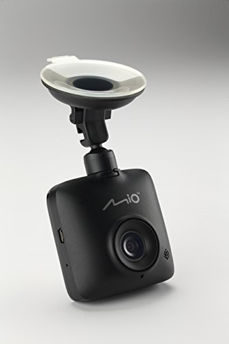 Mio Mivue C310 Dash Cam Drive Recorder Registratore Personale per la Guida, HD 720P, Grandangolo 110°, Obiettivo F2.4, G-Sensore a 3 Assi, Slot per  microSD, Nero