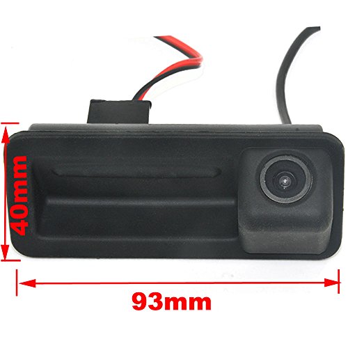 Misayaee Auto Telecamera posteriore Fotocamera di retromarcia impermeabile per la visione notturna del bagagliaio (Model A=94 x 41 mm)