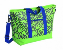 Mobicool Les Courses Pop Art, Borsa Termica Keith Haring design, 24L