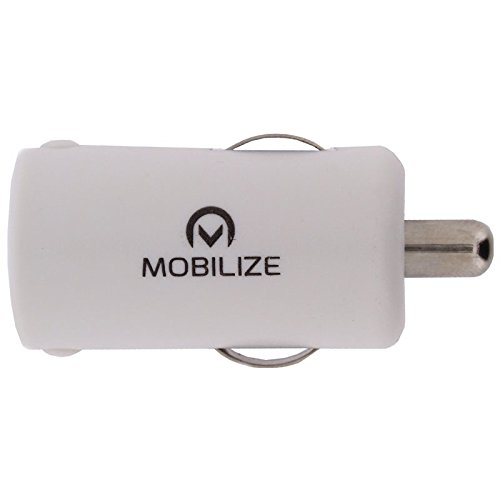 Mobilize MOB-21237 Auto White mobile device charger - Mobile Device Chargers (Auto, Universal, Cigar lighter, White, 5 V, 2.1 A)