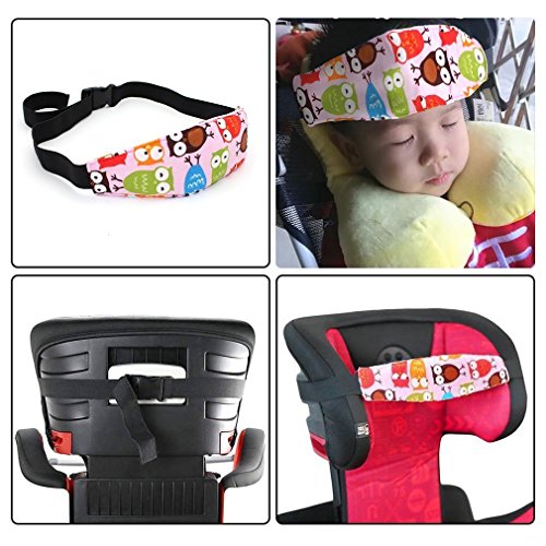 Morbido cotone di sicurezza per bambini passeggino seggiolino auto Sleep nap aiuto testa supporto da cintura