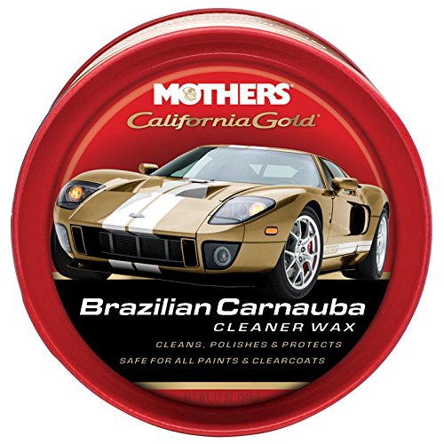 Mothers 05500 Brazilian carnauba Cleaner Wax paste, California Gold