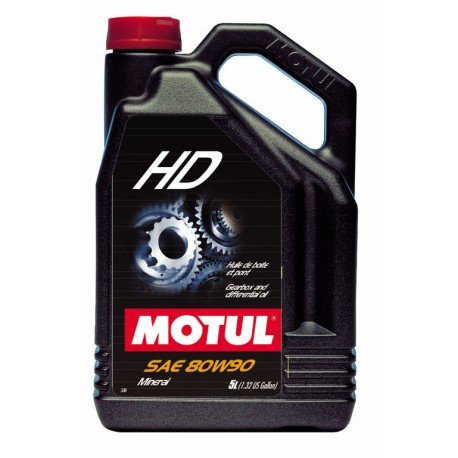 MOTUL 100105/74 Olio lubrificante di differenziale HD 80 W90 5L