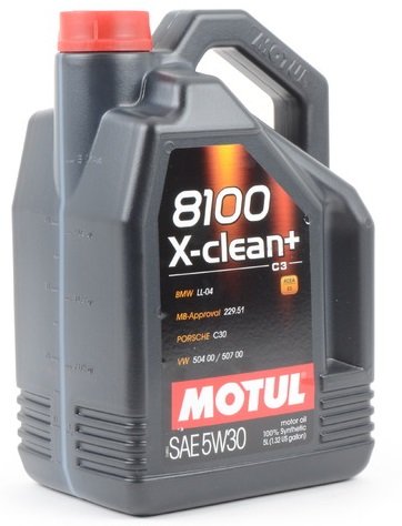 MOTUL 11113941 motore Olio lubrificante 8100 X-Clean + 5 W30 5l