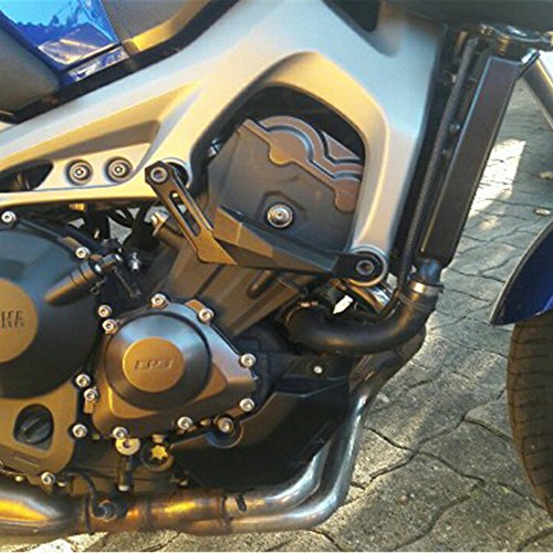 MT 09 Tamponi Paratelaio Protezioni Telaio Per Yamaha MT-09 MT09 tracer, XSR900 2016 Blu