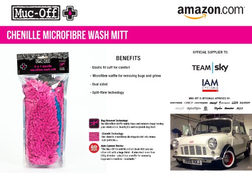 Muc-Off MOX306 - Guanto in microfibra per il lavaggio dell