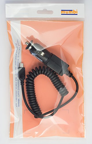 Mumbi Micro USB Cavo di ricarica per auto per Sony Xperia M4 Aqua/E4/E4G Z1/Z1 Compact Z2 Z3/Z3 compact/Z3 + Z5/Z5 Compact