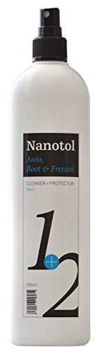 Nanotol, trattamento per vernice di auto, barche e moto, 2 in 1, detergente + protezione, per pulizia e sigillante, cura dell