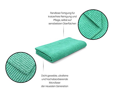 Nelson & Watts, Daily Deluxe, asciugamano in microfibra, senza bordo, di qualità premium per la cura dell