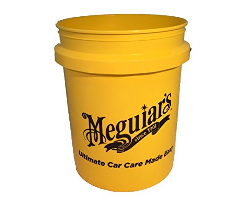 New. Meguiars 15 litri Swirl free vernice professionale auto Wash Bucket kit