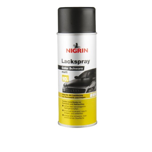 NIGRIN 74112 vernice spray Nero opaco 400 ml