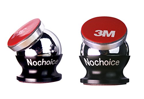 Nochoice® 360° Ruotabile Supporto Magnetico Auto Universale / Supporto Auto Smartphone Porta Telefono per Smartphone, Navigatore ecc( 1magneti + 2 palline)