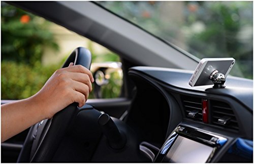 Nochoice® 360° Ruotabile Supporto Magnetico Auto Universale / Supporto Auto Smartphone Porta Telefono per Smartphone, Navigatore ecc( 1magneti + 2 palline)