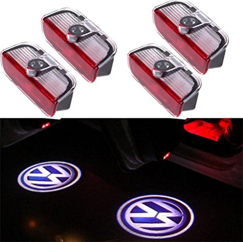 Notens 4 pz auto Door Lights logo LED proiettore ombra Shadow Ghost Light Courtesy Welcome logo