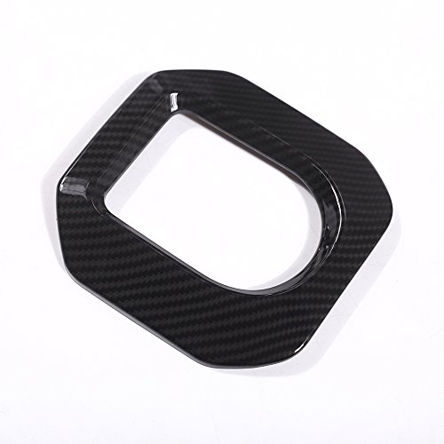 Nuovo. Carbon Fiber Style ABS plastica accessori Gear shift Frame cover Trim