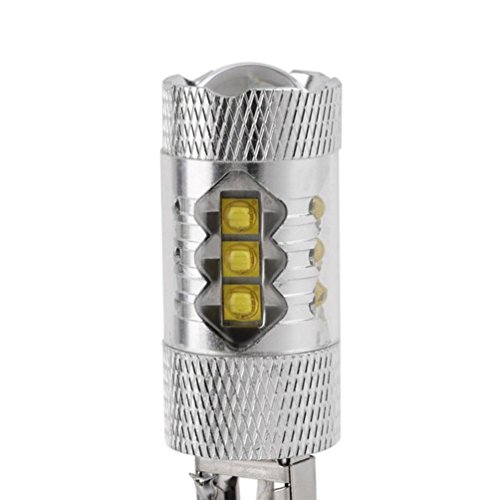 NuoYo 2*H3 LED 6000k LED Lampada Per Fari Antinebbia Auto, 35W12V 800LM LED Lampada del Faro Dell