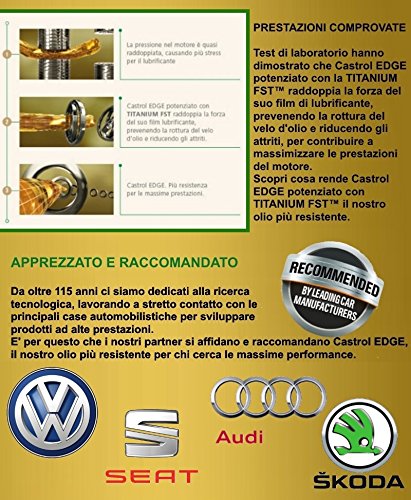 Olio Motore Auto Castrol EDGE Professional Longlife III 5W30 5W 30 - 4 litri lt