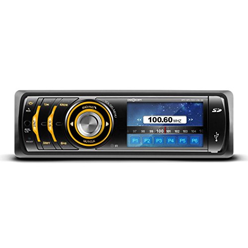 oneConcept MDD-150-BT autoradio digitale (sintonizzatore radio AM/FM, porte USB e SD, interfaccia Bluetooth per la riproduzione wireless, display LCD) - nero