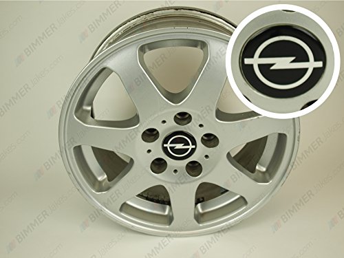 Opel Black Center Wheel Caps 60/56 MM (Aez, Dezent, Enzo, Alutec...)