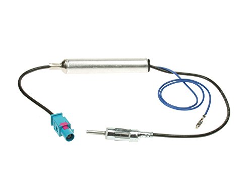 OPEL SIGNUM 03 – 08 1 DIN auto Radio Incasso Set in originale Plug & Play qualità con radio antenna Adapter, cavo di collegamento, accessori e pannello radio/Installazione Telaio in alluminio