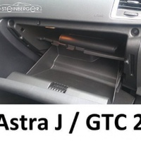 Originale Opel Astra J Cassetto per cruscotto 2209707