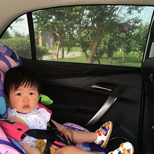 Oripo universale Fit all most auto finestra laterale parasole bambino. Protegge il bambino e anziani bambini dal sole.Ottimo regalo per bambini.(Confezione da 2)