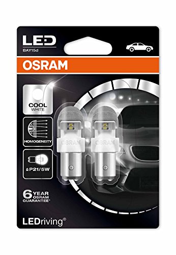 Osram 1557CW-02B Lampada LED Premium Retrofit, Bianco, m, Set di 2