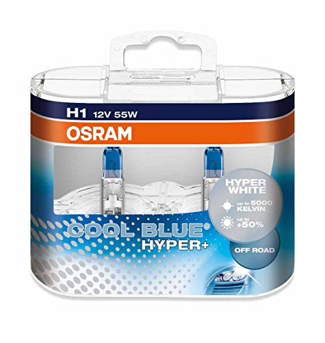 Osram 62150CBH+-HCB Cool Blue Hyper+, H1, Duo Box